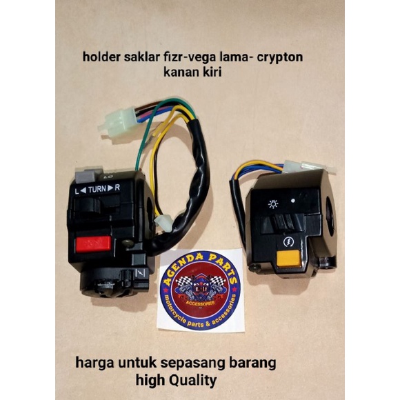 holder saklar fizr-vega lama- crypton-kanan kiri