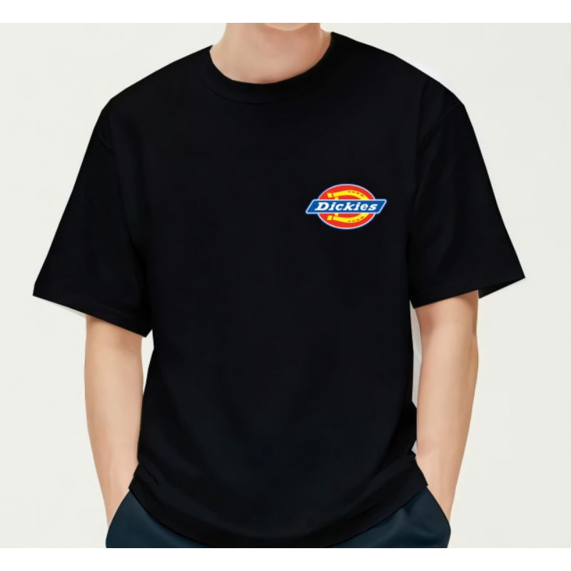 Tshirt Baju Kaos Distro Dickies Logo dada / Kaos Distro Pria Wanita