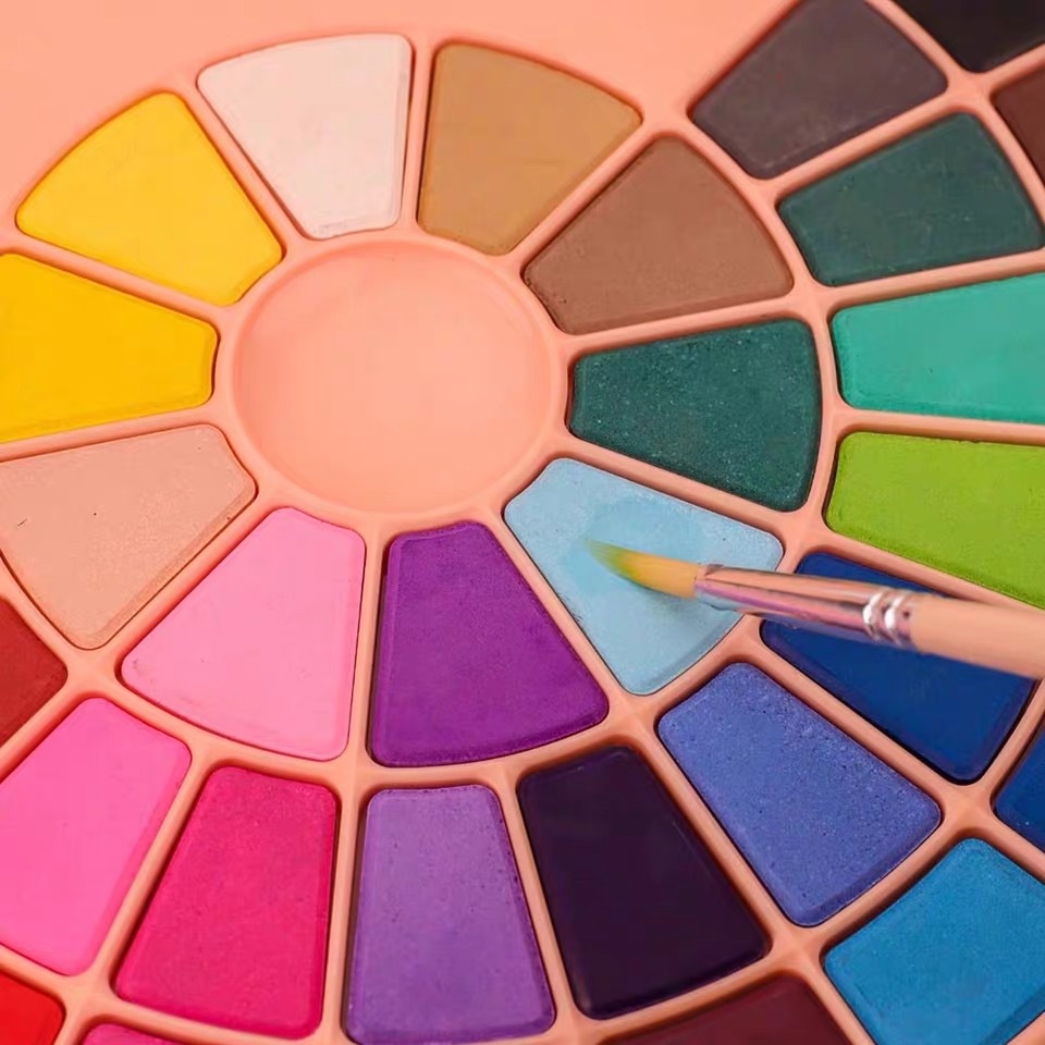 

Miya Himi Watercolor Block 24/38 Color Cat Air Set