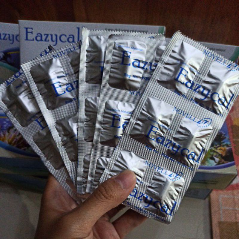 Eazycal Eazycal Suplemen Kalsium Hamil &amp; Menyusui Strip 6 dan Box 30 tablet
