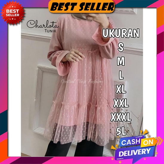 Lonea Tunik - Tunik Ld 120 130 140 Model Lonea Kekinian Modern Terbaru 2020 Lebaran 2021 Bahan Rayon