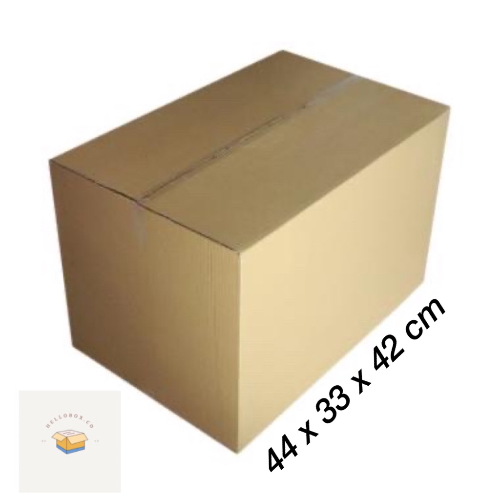 

TERMURAH - Kardus Besar 44x33x42 / kardus packing / kardus Bekas / kardus pindahan