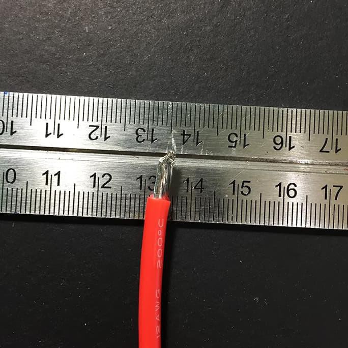 Kabel Silicon Awg-12 (Serabut Silver) - Merah Rdtch29 Berkualitas