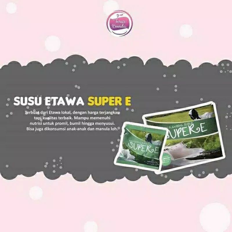 Cod Susu Kambing Super E Promil Shopee Indonesia