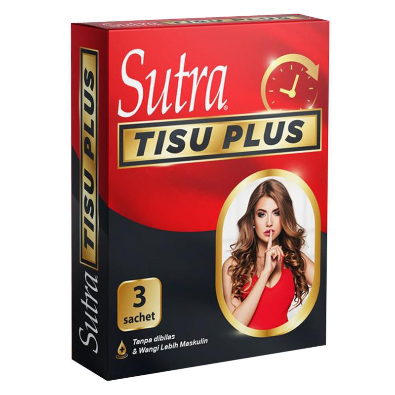 ✅ Privasi Terjamin 100% Sutra Tisu Plus Isi 3 Sachet - Tissue Magic Tanpa Dibilas