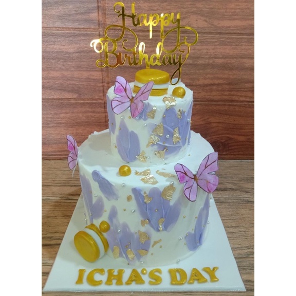 

Cake Tumpuk + Topper Medium Size