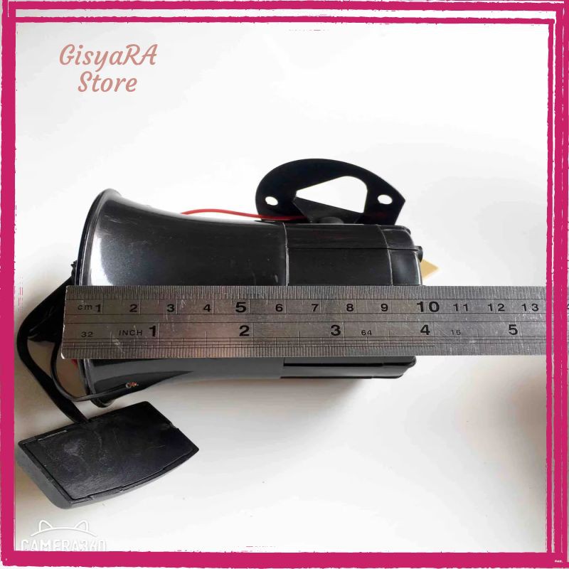 Terlaris KLAKSON SIRINE POLISI TOA PATWAL 3 SUARA MINI Keren