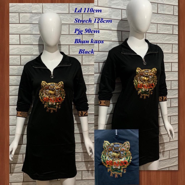 Tunik kaos import kenzo