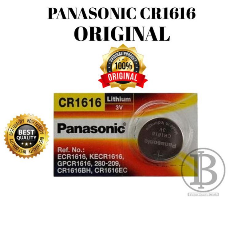 Baterai Panasonic CR1616 Original Lithium Coin 3V / Panasonic CR 1616 / Batrai battery CR1616 3 Volt