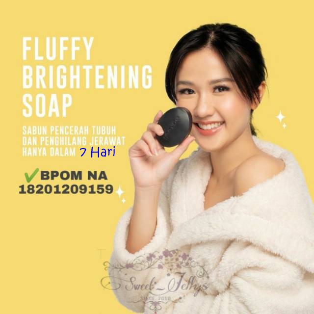 LOOLOO FLUFFY BRIGHTENING SOAP 100GR