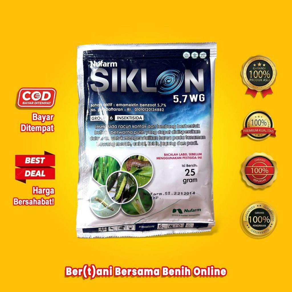 INSEKTISIDA - SIKLON - 25 gram - Nufarm - Emmamectin Benzoat - Obat hama integrate vampyr