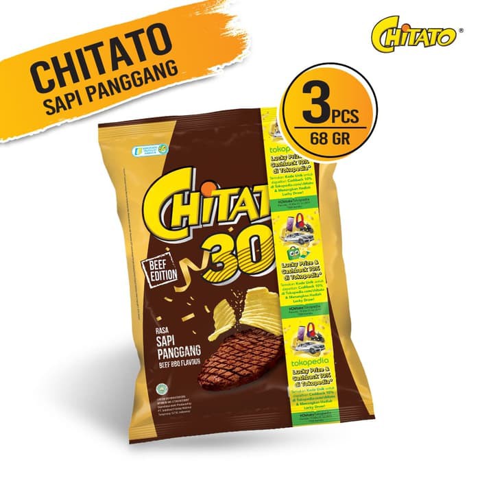 

Chitato Sapi Panggang 68 Gr 3 Pcs ~ kp250