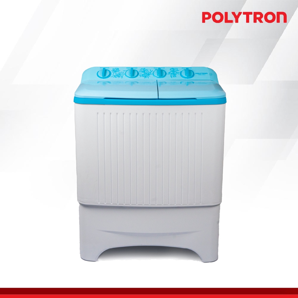 POLYTRON Mesin Cuci 2 Tabung Giant Series  7 KG - PWM 7073B