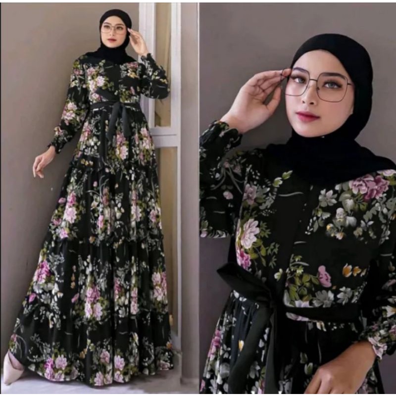 gamis maxy sakura terbaru