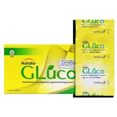 Nutrafor Gluco Herbal Diabetes isi 30 Kapsul