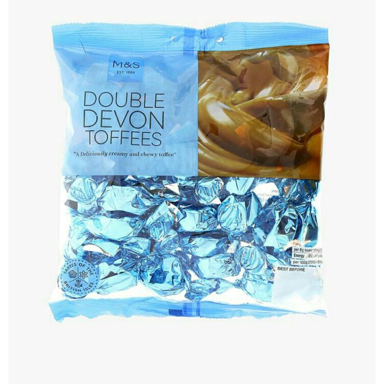 

Marks & spencer double devon toffees coklat