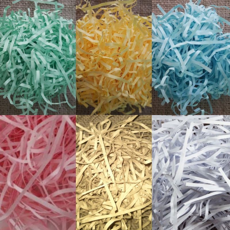 

SHEREDDED PAPER KERTAS POTONGAN