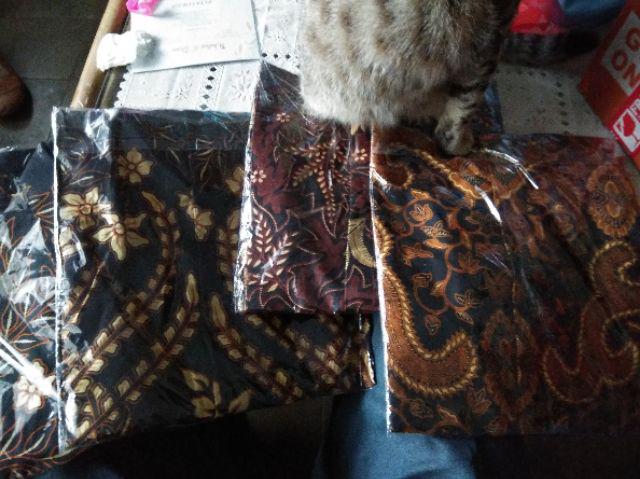 Kemeja Batik Pria Ppbtk07 Modern Lengan Peendek Casual Modis Trendy Masa Kini M L Xl Asli Pekalongan