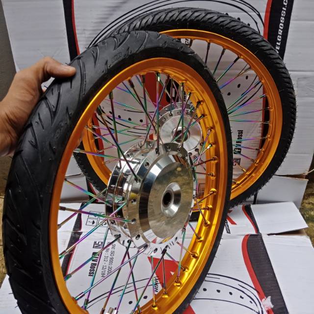Velg Ring17 JariJari Vario-Scoopy-Beat-Genio Paketan Plus Ban