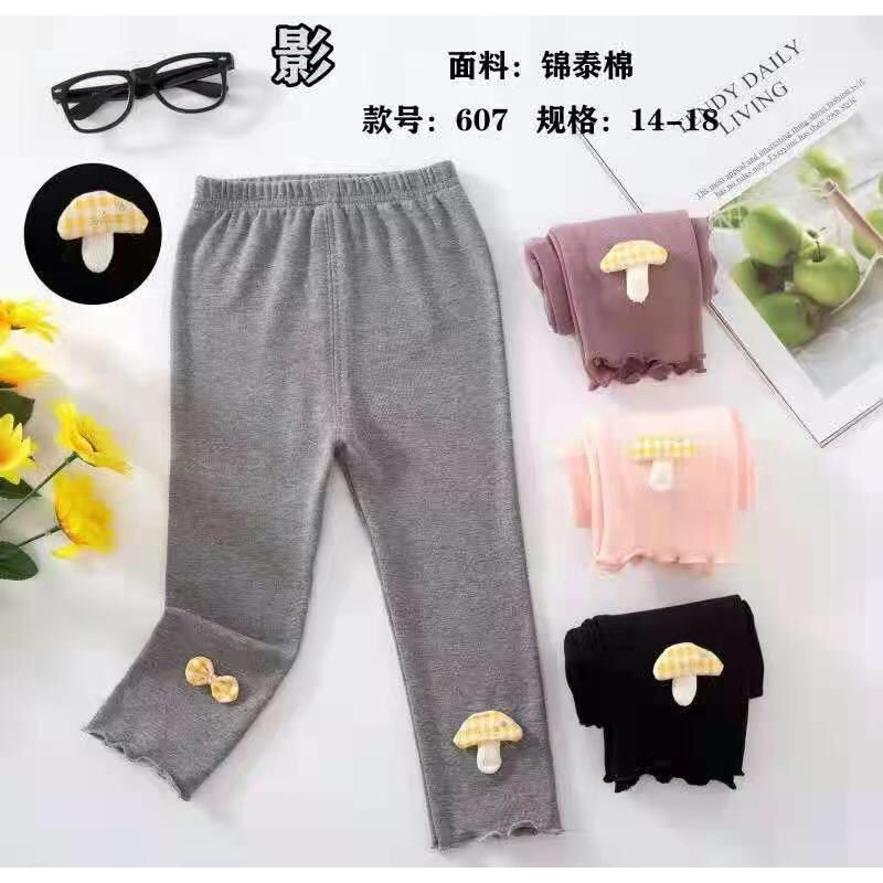 legging anak perempuan import usia 3-7tahun