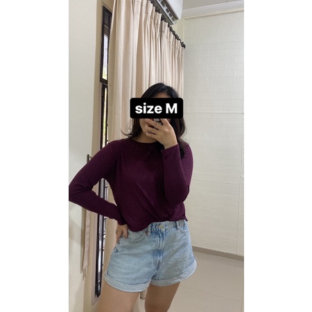 HM Rib Knit Long Sleeved Shirt