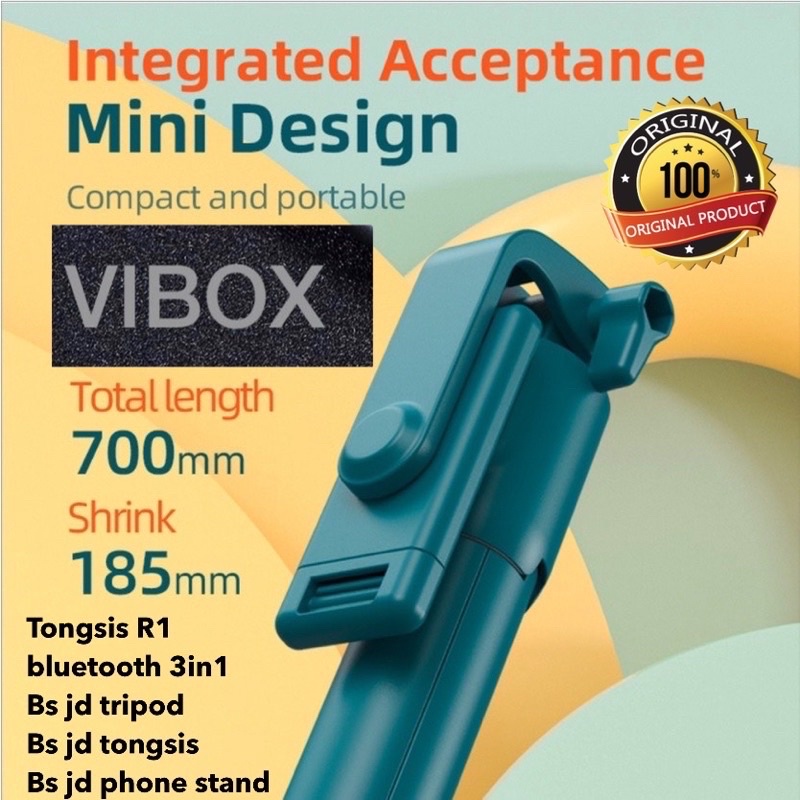 TONGSIS TRIPOD 3IN1 BLUETOOTH VIBOX R1 ORIGINAL