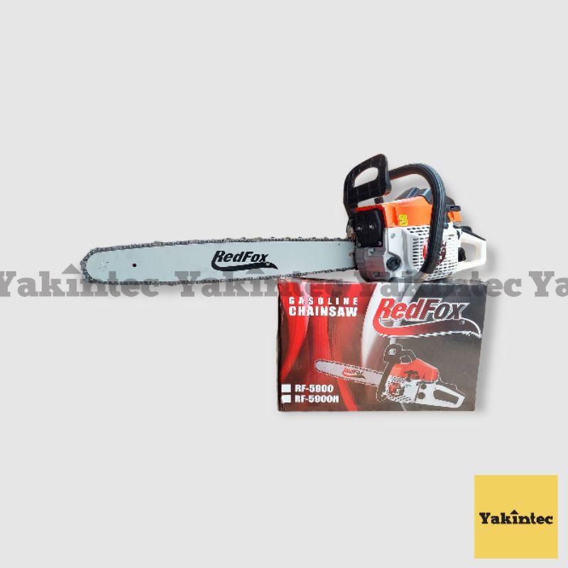 Mesin Chainsaw 22" Inch / Mesin Gergaji Tebang Pohon REDFOX RF-5900