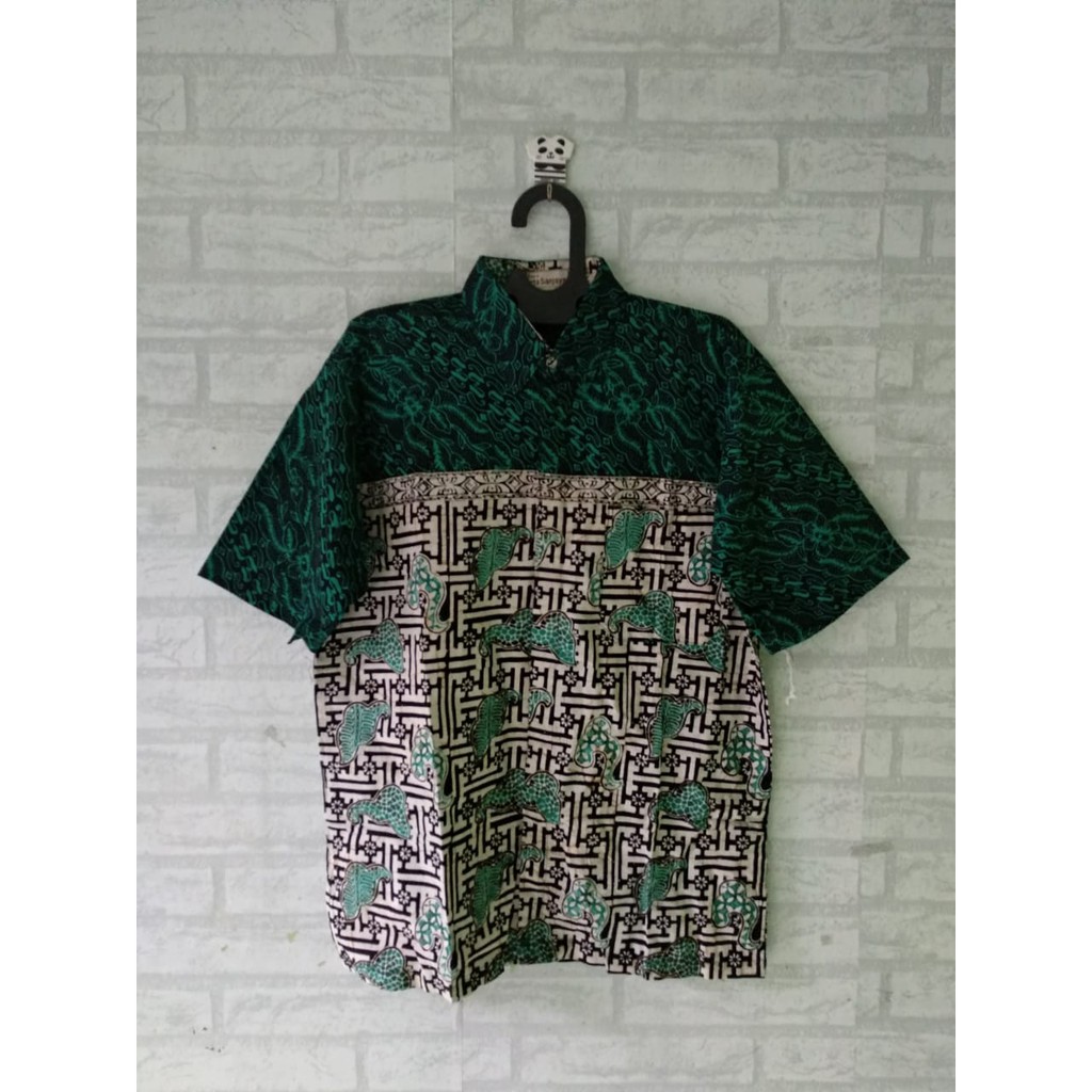 blouse dan kemeja kerja batik cap