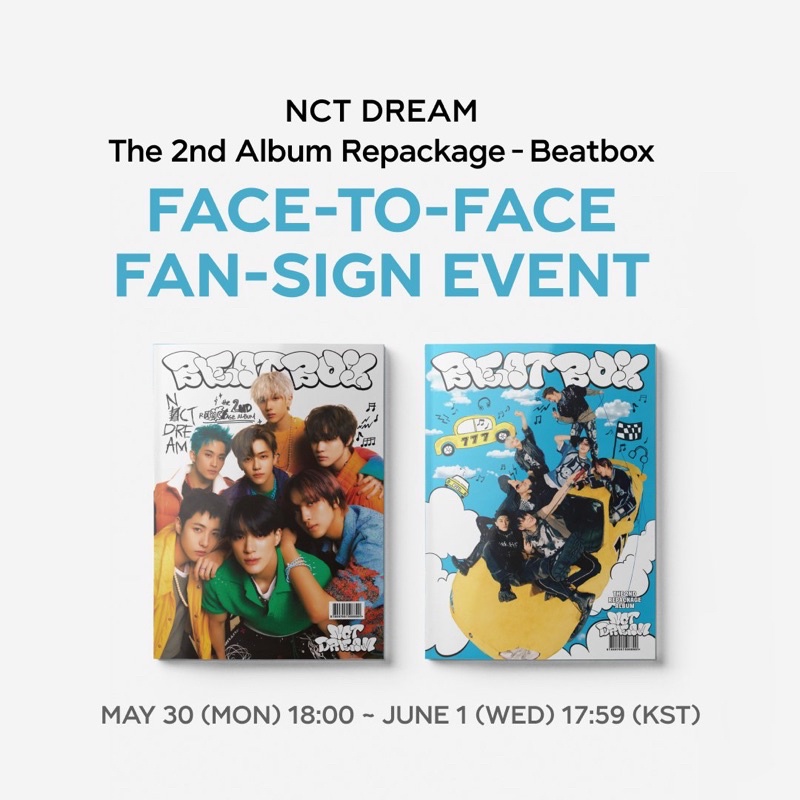[PO] NCT DREAM - BEATBOX ALBUM FANSIGN (PHOTOBOOK VER)
