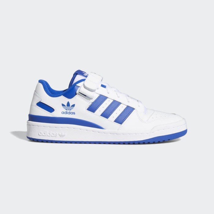 adidas forum low white blue green