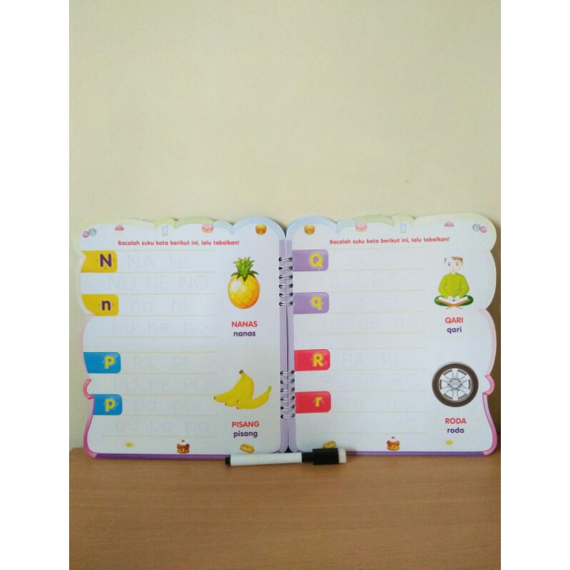Wipe clean book balita pintar golden age book-5