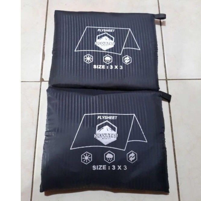 Flysheet Krakatau Mountain 3x3 / tutup tenda 3x3