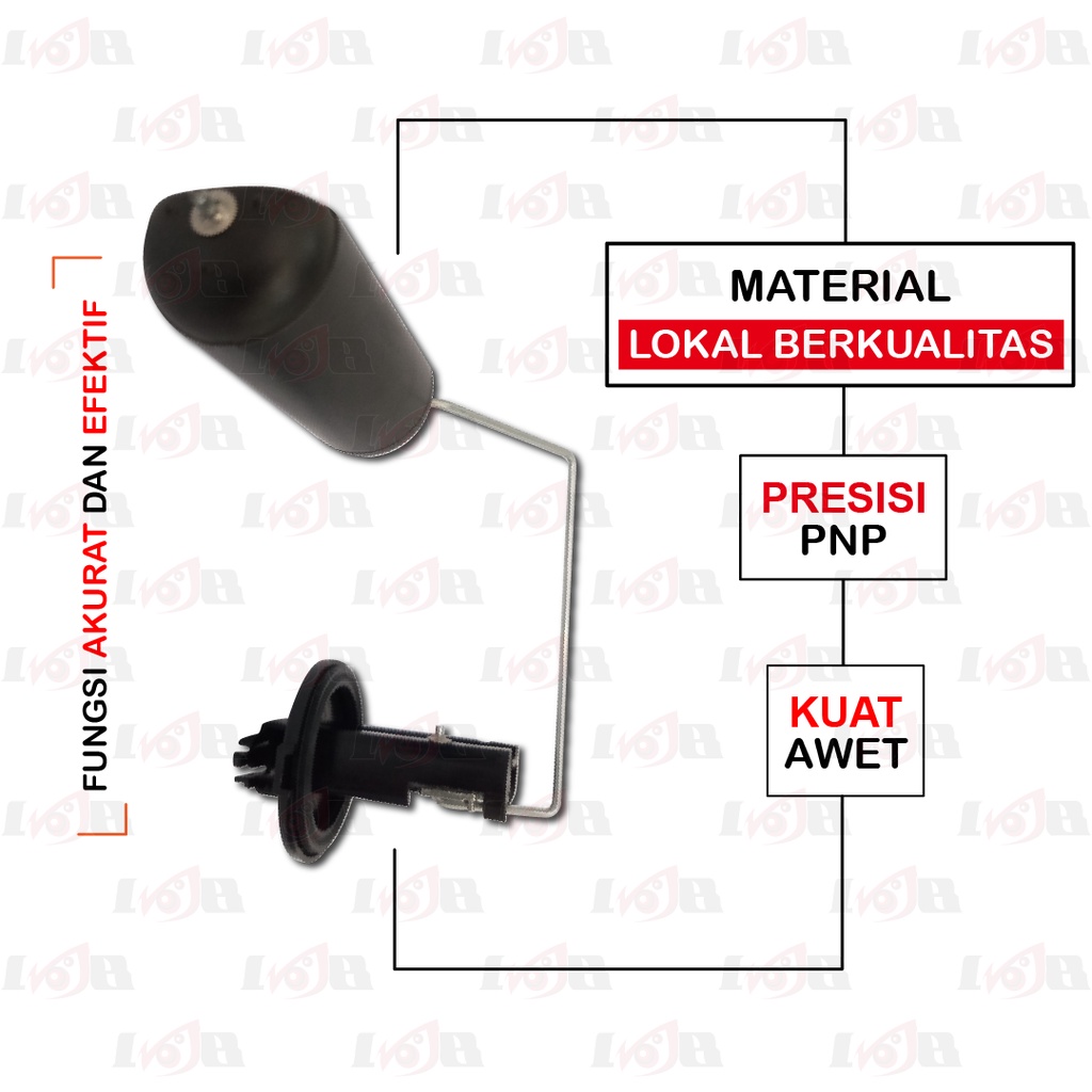 Pelampung Tangki Bensin Motor Blade Fuel Assy Unit Sender Tangki Motor Honda