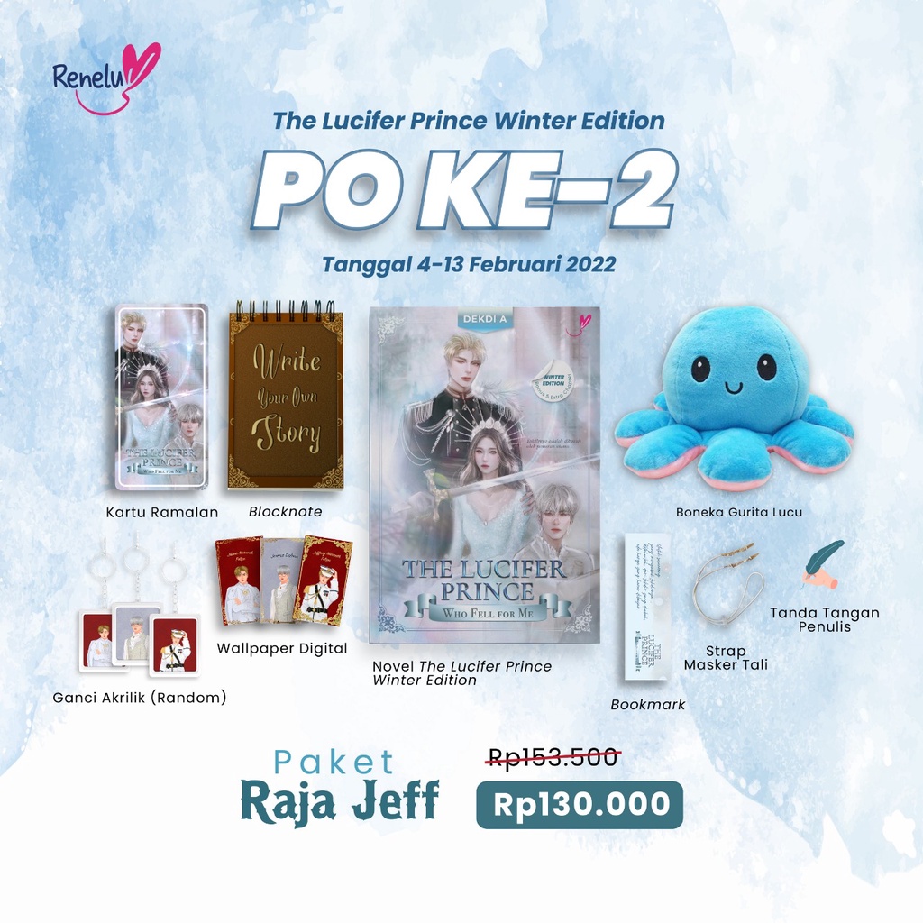 [ READY STOK ] The Lucifer Prince Who Fell For Me/ Winter Edition - Dekdi A