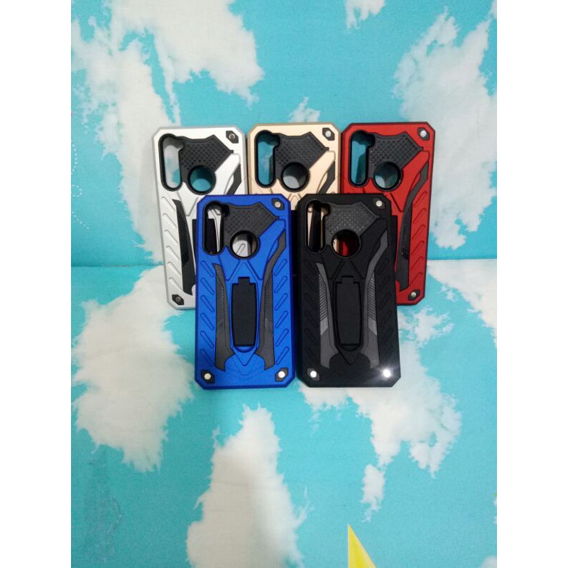 Redmi Note 8 Phantom Series Stand Iron Hardcase Spigen touch armor case Robot