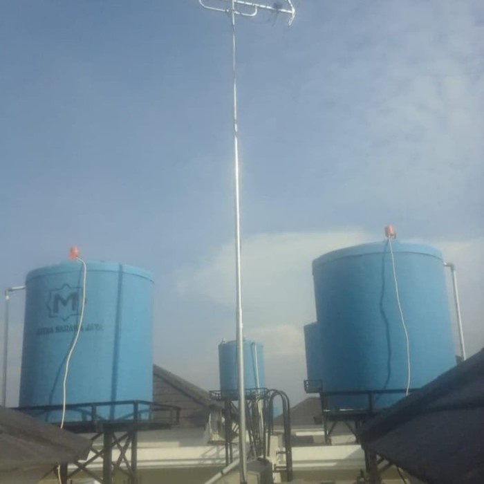 New - Tiang Antena Tv Outdoor Tiang Serbaguna 6 Meter