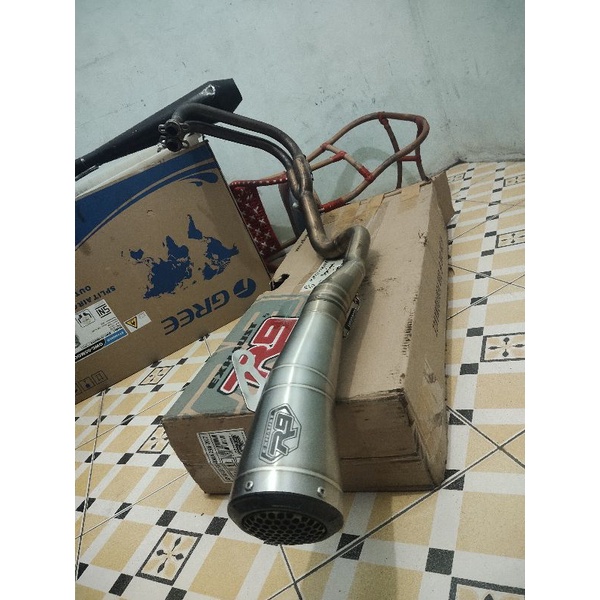 KNALPOT EXHAUST R9 NINJA 250 FI