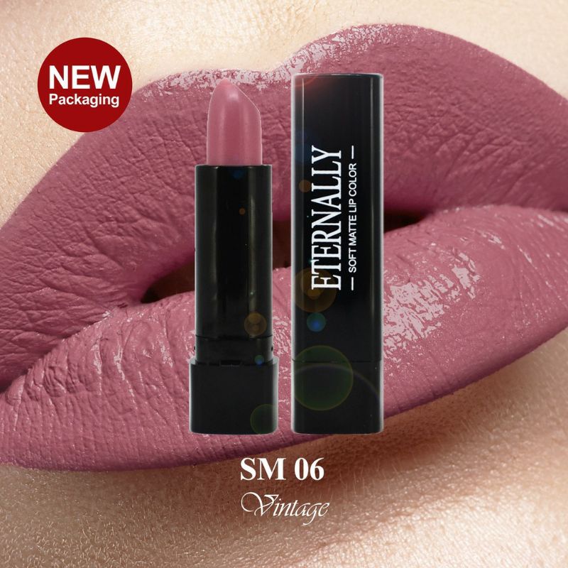 ETERNALLY SOFT MATTE LIP COLOR NEW PAKAGING