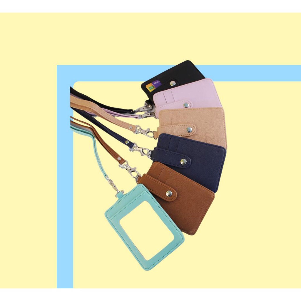 

KN Lanyard ID Card Name Tag ID Card Tempat ID Card Holder Kulit