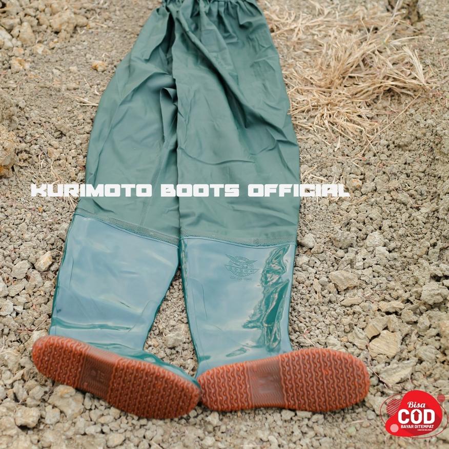 TerkiniSEPATU BOOT KARET PETANI SAWAH  TERNAK MANCING 55CM CELANA SEPATU BOOTS 110 CM ANTI LUMPUR