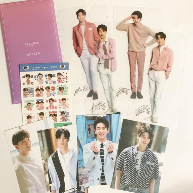 NU'EST - Labiotte Goods SET