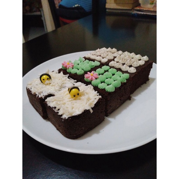 

brownies karakter / brownies coklat keju (Cileungsi)