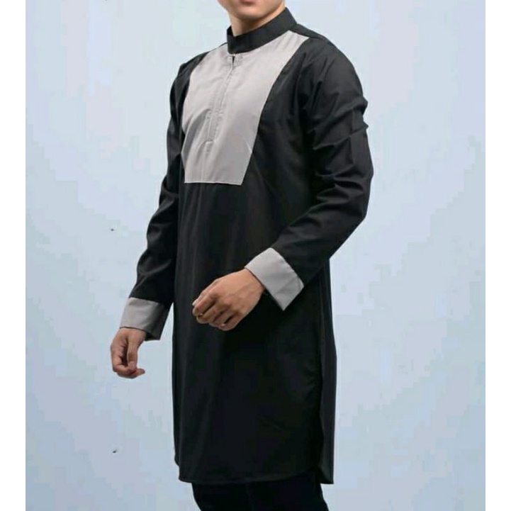 baju muslim pria/kemeja selutut/kemko selutut/gamis pria kekinian