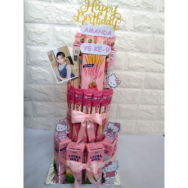 

Kado Ultah anak keluar uang tower Snack tart Snack murah