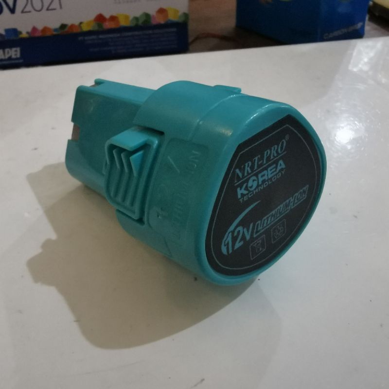 Baterai 12 Volt Bor Cordless NRT-PRO - Batt 12V NRT PRO