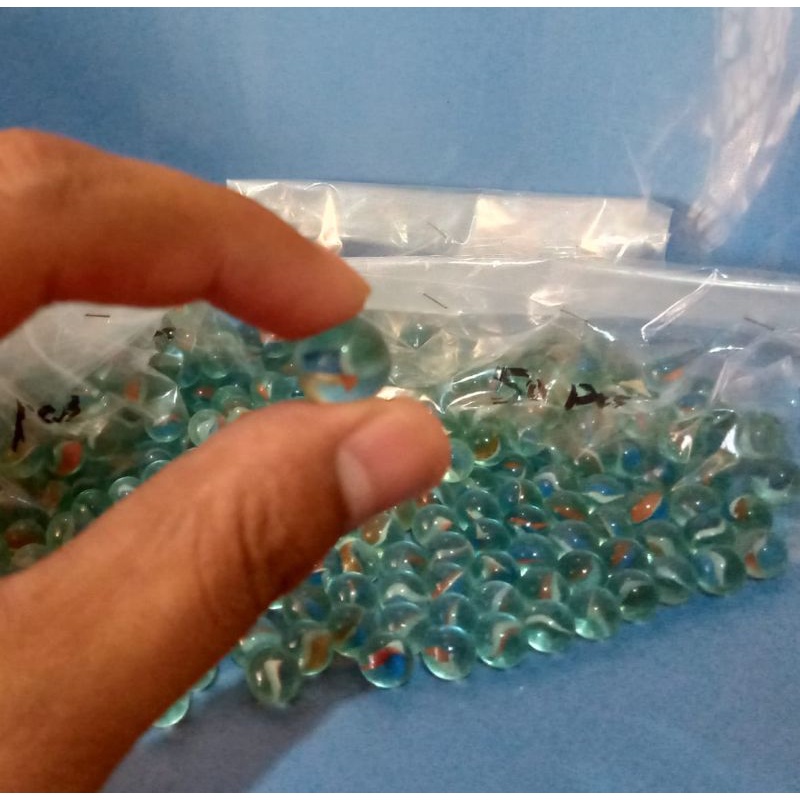 Mainan Kelereng kecil isi 100 pcs - Mainan Guli - Mainan Gunduh