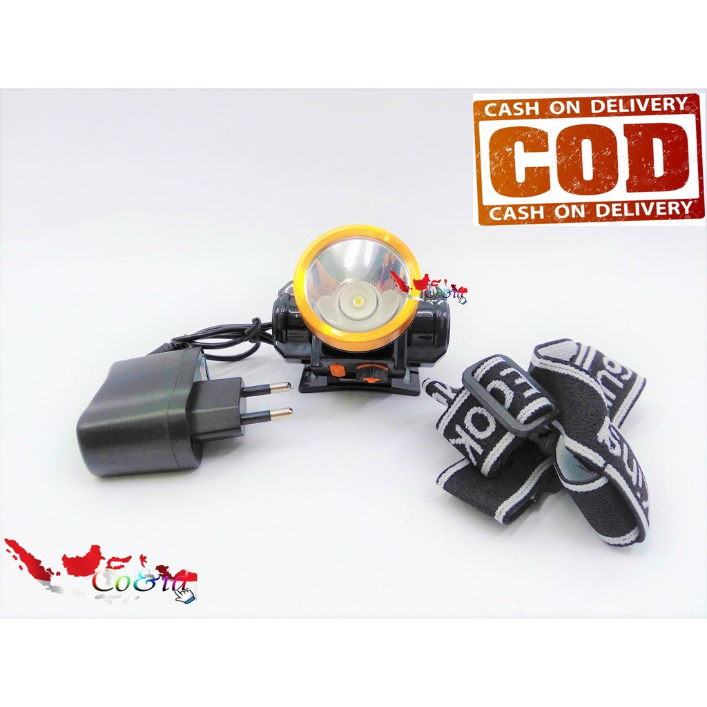 HEAD LAMP / SENTER KEPALA Bergaransi / Senter Kepala Murah
