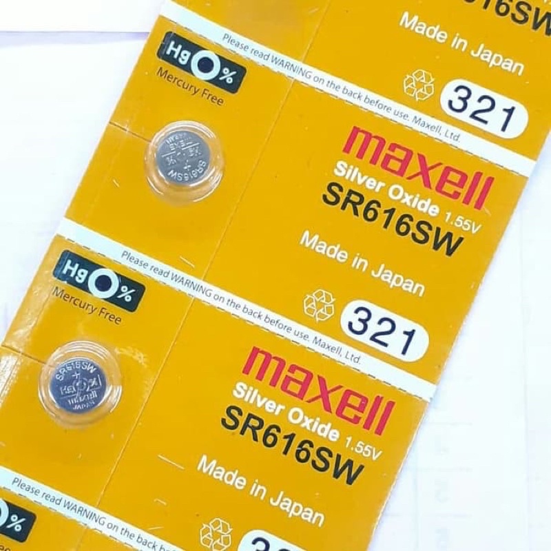 Baterai maxell 616