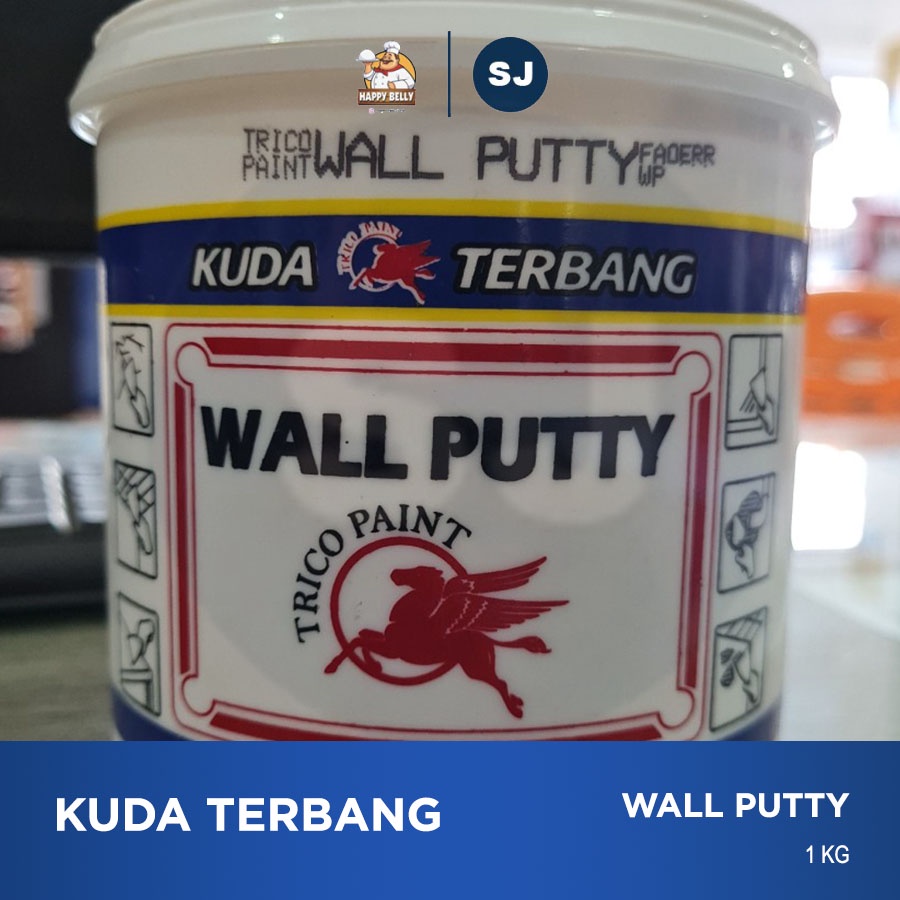 wall putty kuda terbang 5 kg
