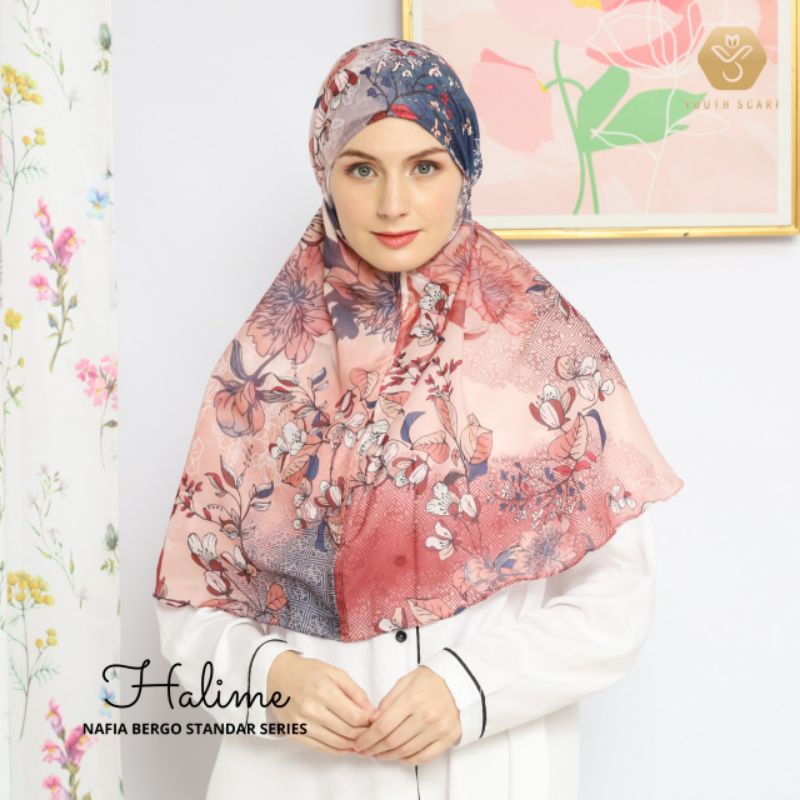 BERGO MOTIF INSTANT - NAFIA BERGO YOUTHSCARF-HALIME